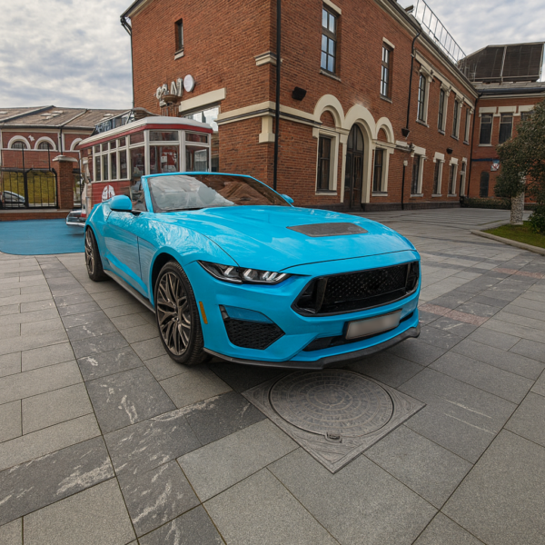 Ford Mustang New blue